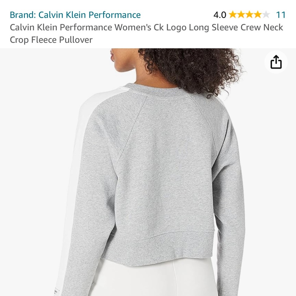 Calvin Klein Performance Sweatshirt - Picture 2 of 9